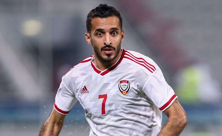 ثلاثية مبخوت تضعه على صدارة هدافي الامارات في بطولات كأس الخليج
