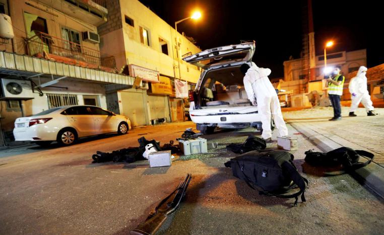 قوات الامن البحرينية تضبط اسلحة اثر احباط احد المخططات الارهابية