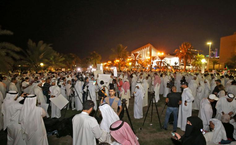 أمير الكويت في لقاء سابق مع الرئيس الايراني