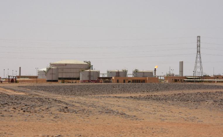 A view shows El Feel oil field near Murzuq, Libya