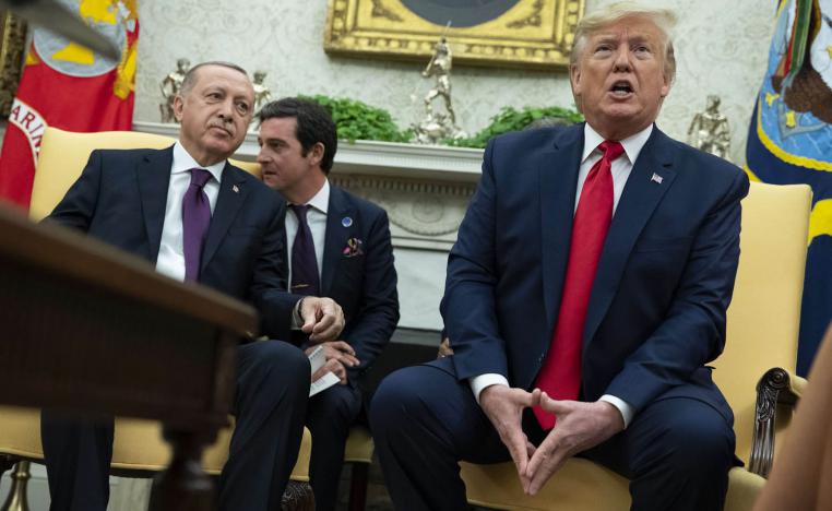 الرئيس الأميركي دونالد ترامب يستقبل الرئيس التركي رجب طيب أردوغان في البيت الأبيض