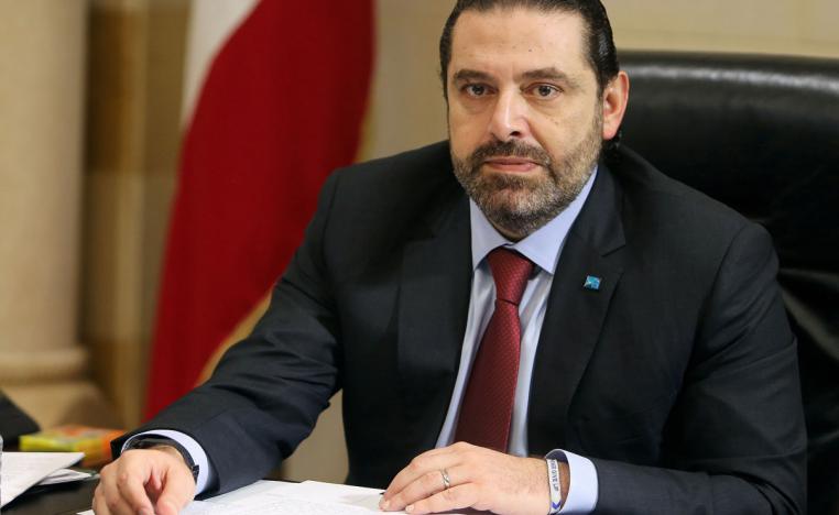 Hariri had resigned on Oct. 29 in the face of nationwide protests