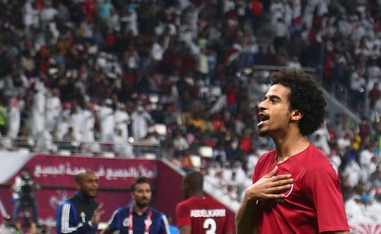 'العنابي' يتأهل الى المربع الذهبي لكأس الخليج بفضل عفيف