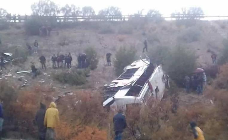 انقلاب حافلة مسافرين بالمغرب