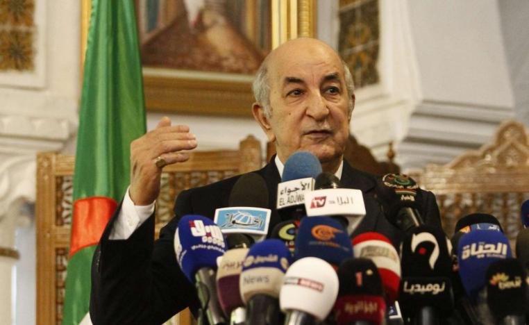 رئيس الوزراء السابق عبدالمجيد تبون 