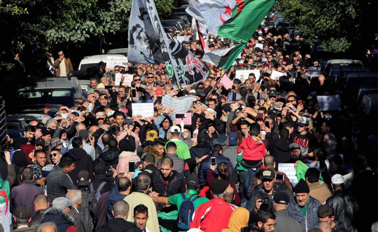 Some onlookers considered it "shameful" to protest despite the mourning period