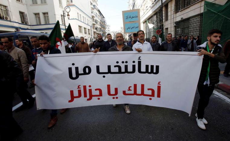 Marchers on Saturday also voiced their support for the military