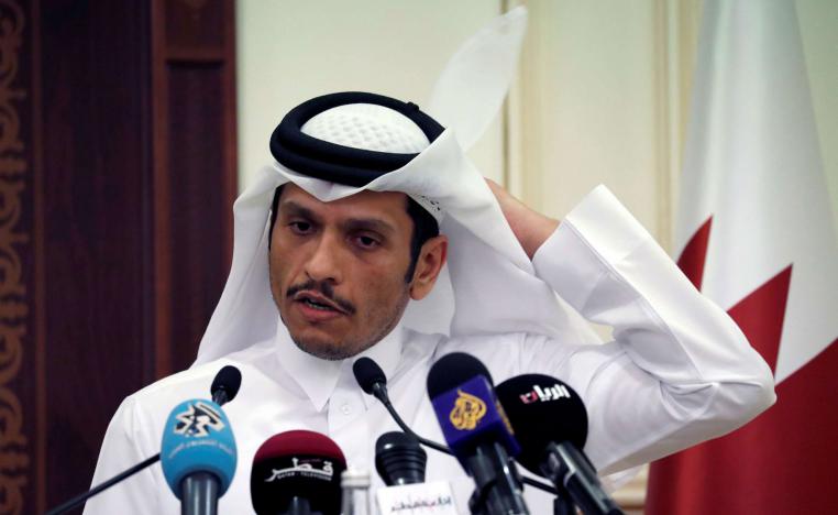 وزير الخارجية القطري الشيخ محمد بن عبدالرحمن آل ثاني 