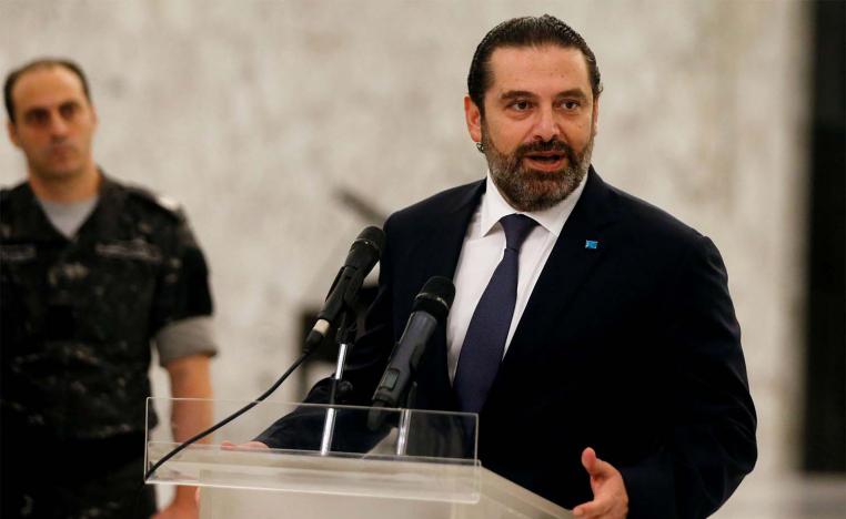 Saad al-Hariri resigned as prime minister in late October 