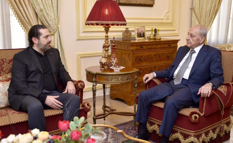 سعد الحريري في لقاء مع نبيه بري