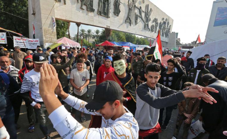 نازل أخذ حقي في انتفاضة العراق