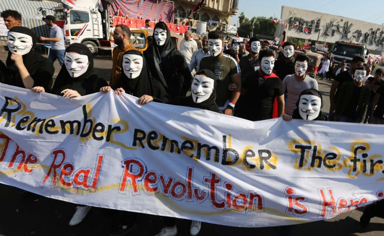 انتفاضة العراق مستمرة بحثا عن وطن