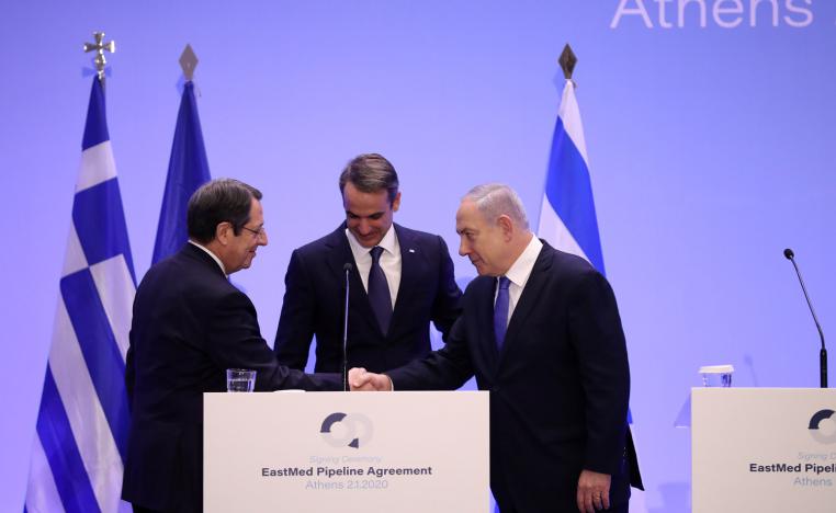 اتفاق ثلاثي لوقف أطماع أردوغان في غاز المتوسط