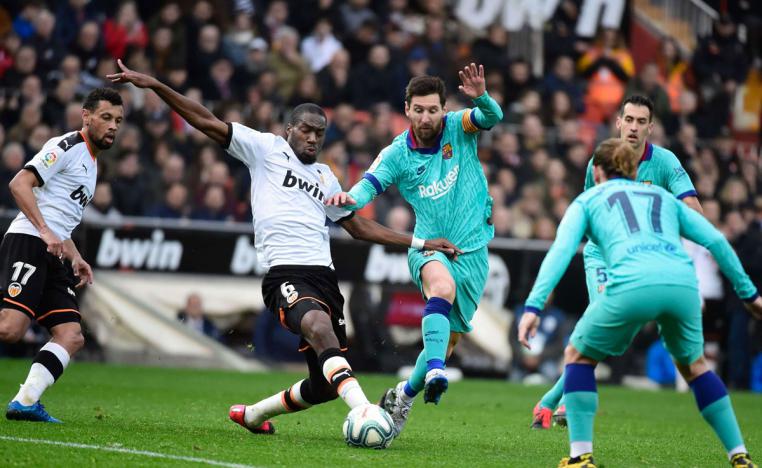 برشلونة يسقط في ملعب ميستايا للمرة الأولى منذ 2007