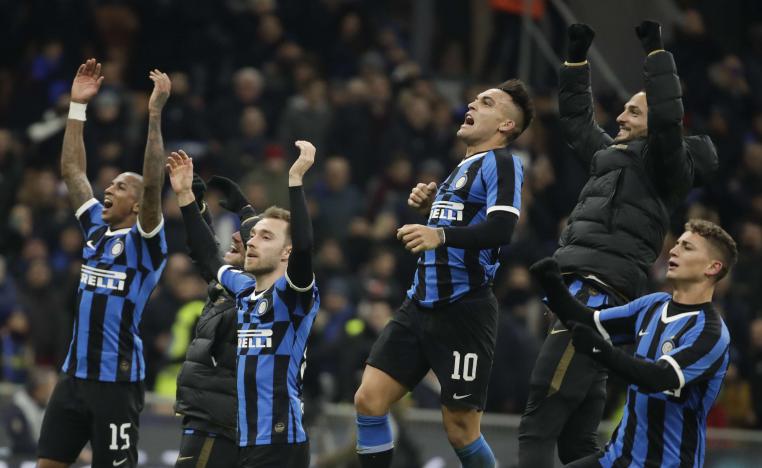 كونتي يقود إنتر امام نابولي للمرة الاولى في الكأس