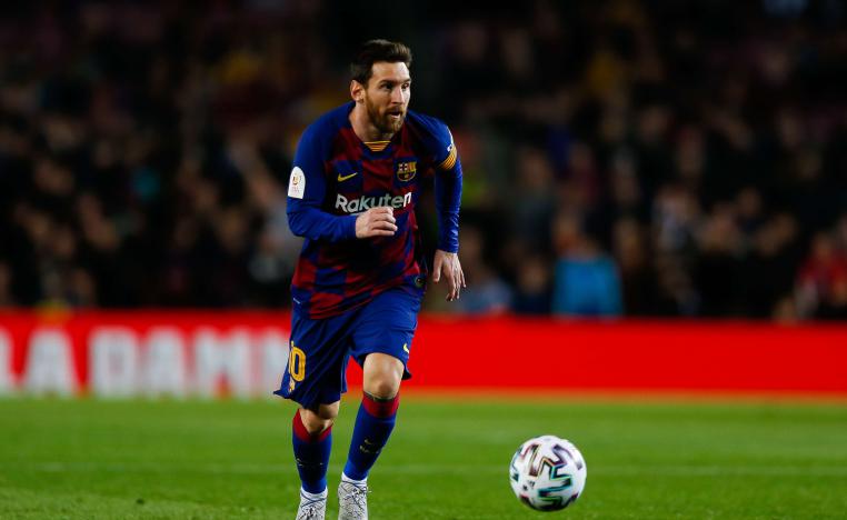 ميسي يضيف هدفه الشخصي الثاني وهدف فريقه الخامس