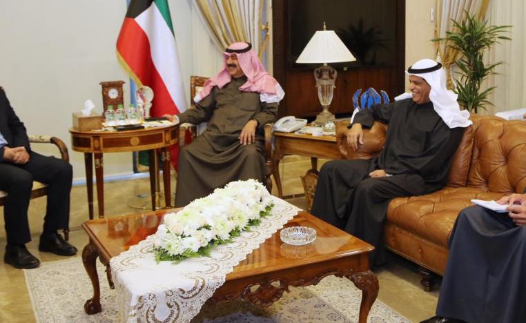 اجتماع نائب وزير الخارجية الكويتي بسيفر طهران لدى الكويت