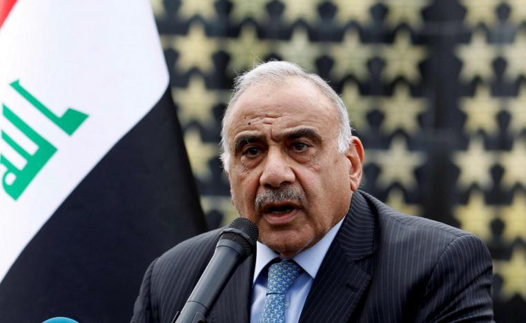 رئيس الوزراء العراقي المستقيل عادل عبدالمهدي