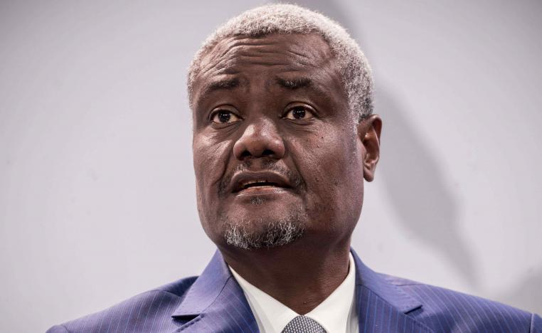 Moussa Faki Mahamat, chairman of the African Union (AU) Commission