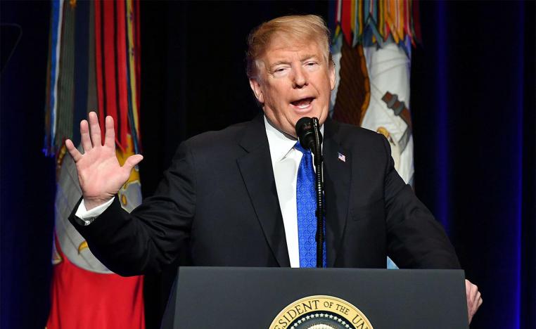 US President Donald Trump