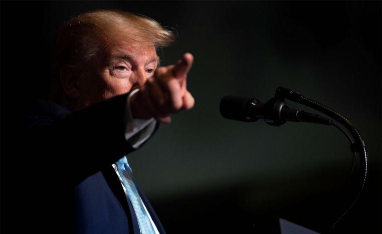 US President Donald Trump