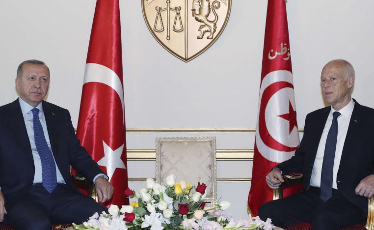 لقاء سابق بين الرئيس التركي ونظيره التونسي