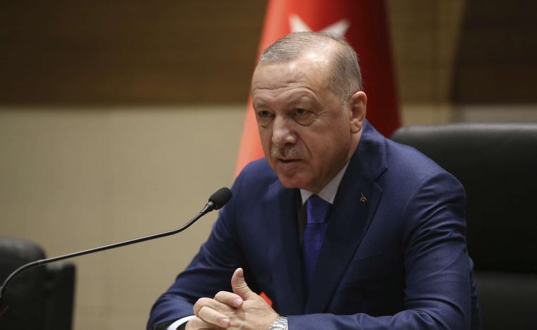 الرئيس التركي رجب طيب اردوغان