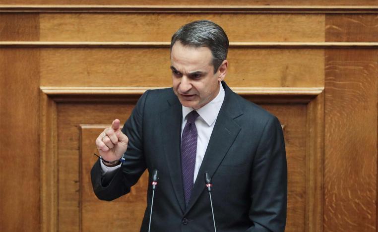 Greek Prime Minister Kyriakos Mitsotakis 