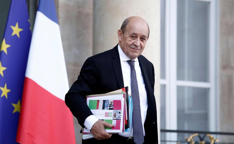 French Foreign Minister Jean-Yves Le Drian 