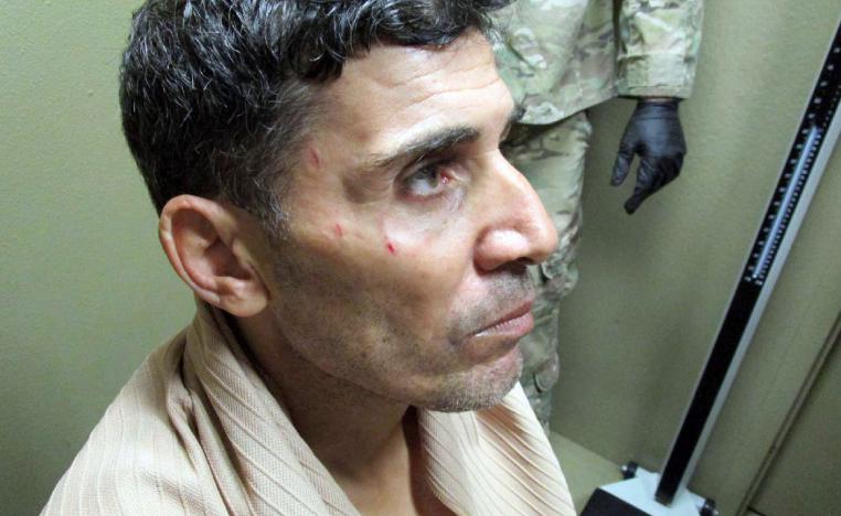 Mustafa al-Imam after his capture in October 2017