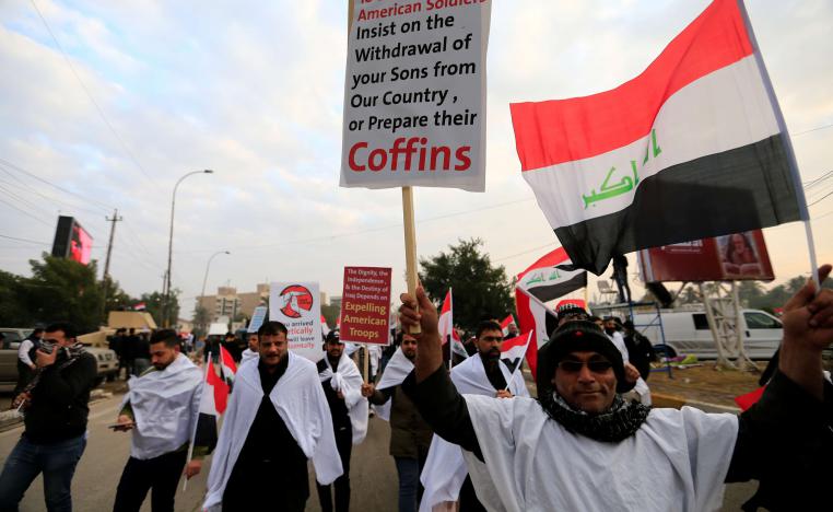 مظاهرات انصار الصدر في العراق