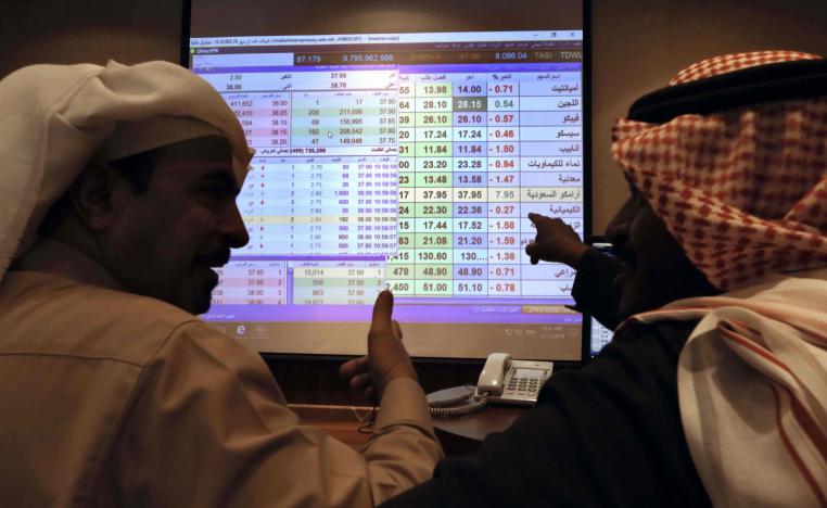 Saudi Arabia's Tadawul market, the largest in the region and one of the world's top 10, was trading 2.4 percent down