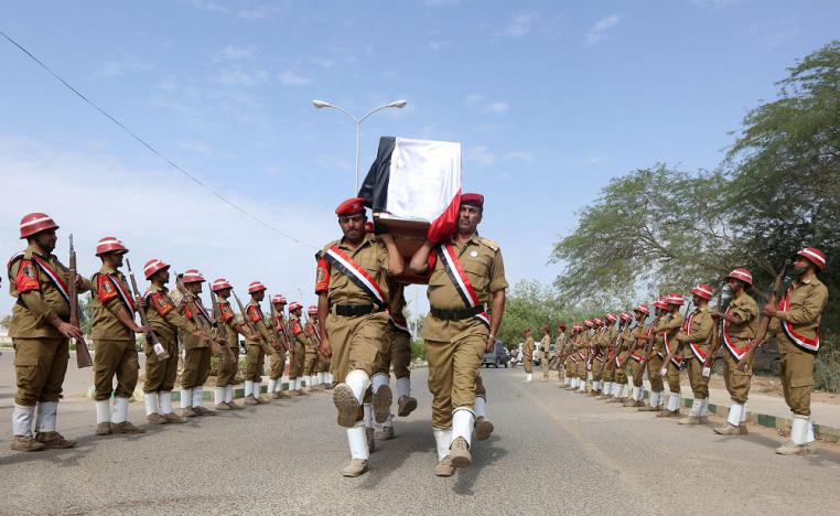 هجمات الحوثيين على الجيش اليمني