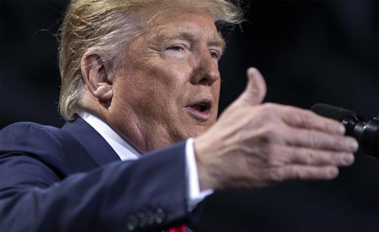 US President Donald Trump 