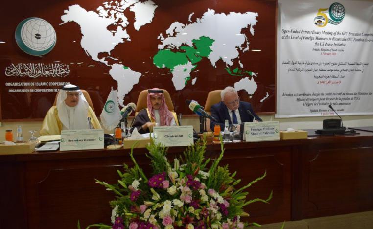 الأمين العام للتعاون الإسلامي يحث على حفظ حقوق الفسطينيين