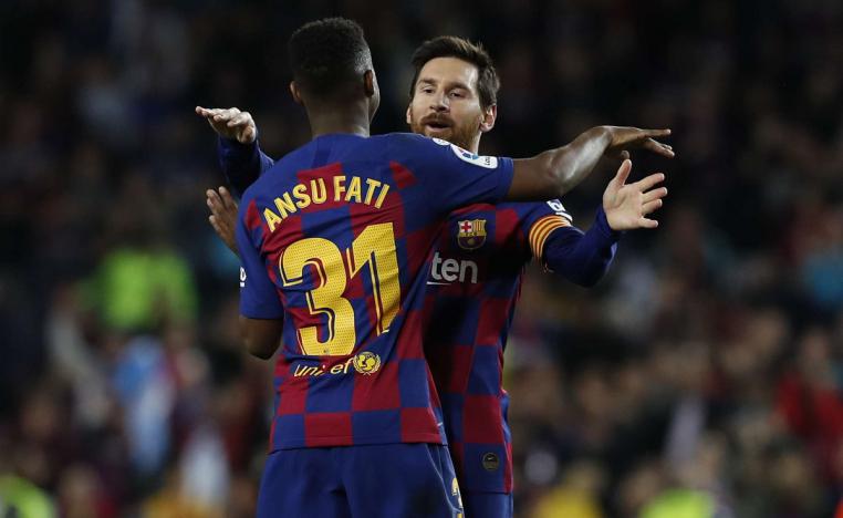 ميسي وأنسو فاتي 