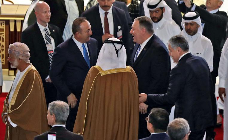 جاويش أوغلو يبحث مع بومبيو تطور الأوضاع في إدلب