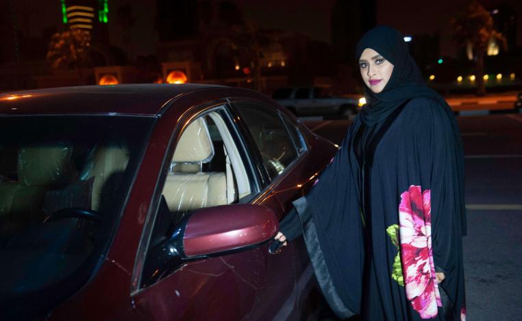 قيادة السيارة في السعودية