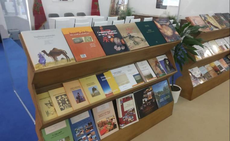 من أجنحة المعرض الدولي للنشر والكتاب بالدار البيضاء (الصورة من صفحة المعرض على فيسبوك)
