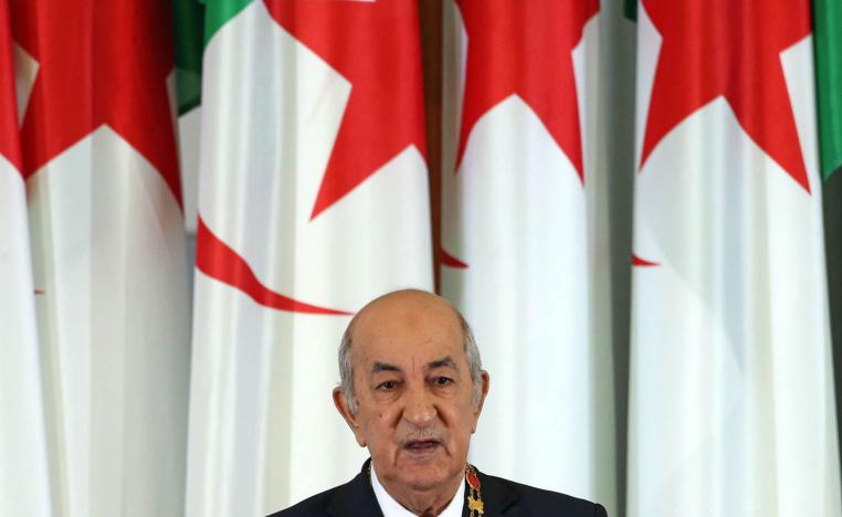 الرئيس الجزائري عبدالمجيد تبون