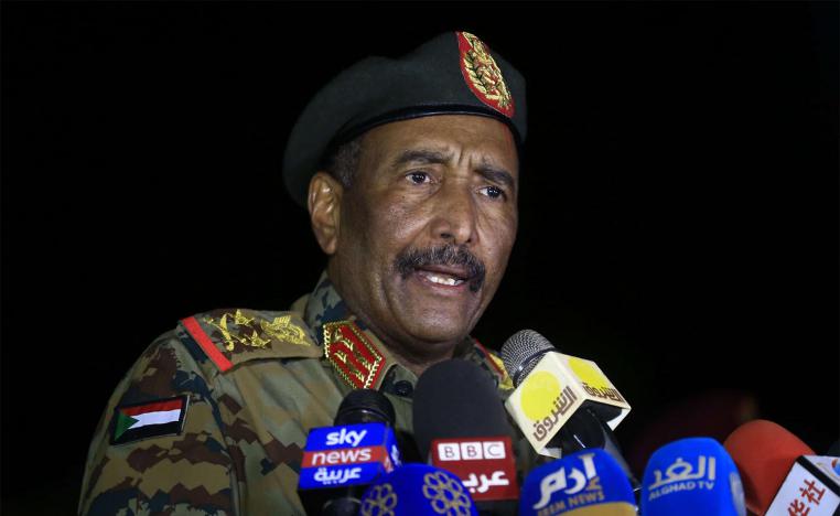 Abdel Fattah al-Burhan, the head of Sudan's ruling council