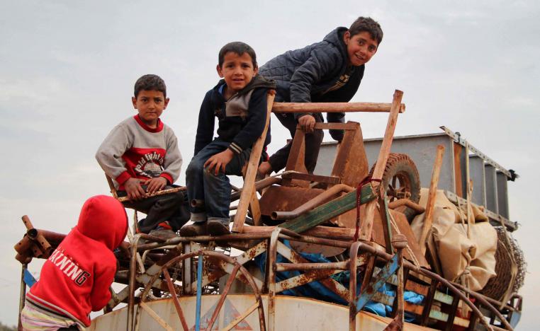 The wave of displacement is the biggest since the start of the civil war nearly nine years ago