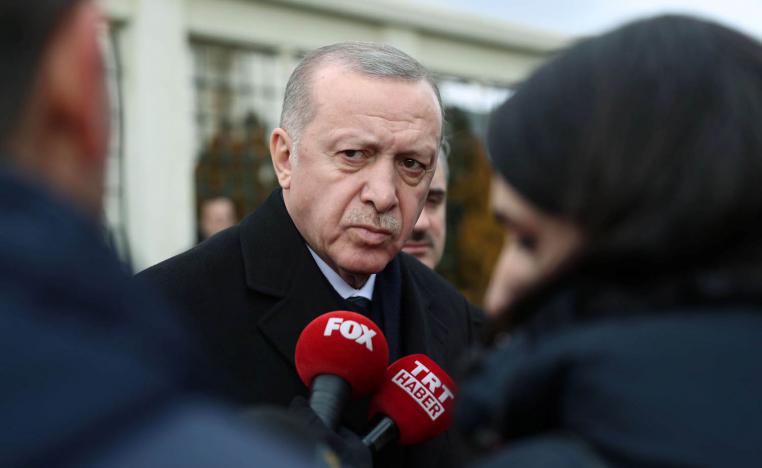 الرئيس التركي رجب طيب أردوغان