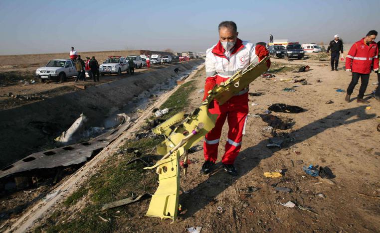 حادثة تحطم الطائرة الأوكرانية