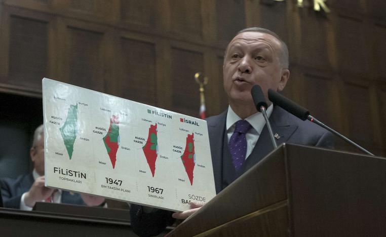 الرئيس التركي رجب طيب اردوغان