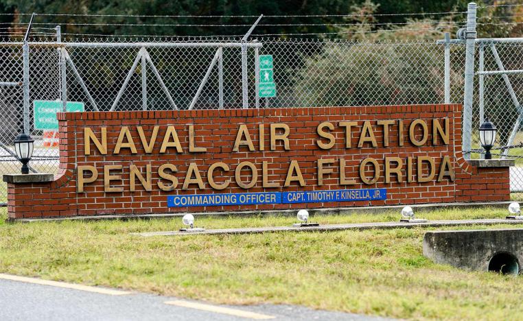 A general view of the atmosphere at the Pensacola Naval Air Station