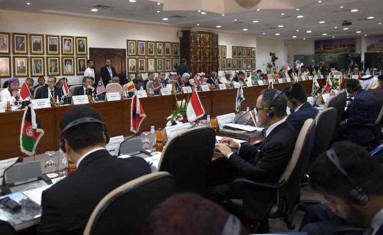 The OIC reiterated its support for east Jerusalem as capital of a future Palestinian state, stressing its "Arab and Islamic character".