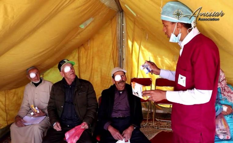 قافلة طبية مغربية اماراتية