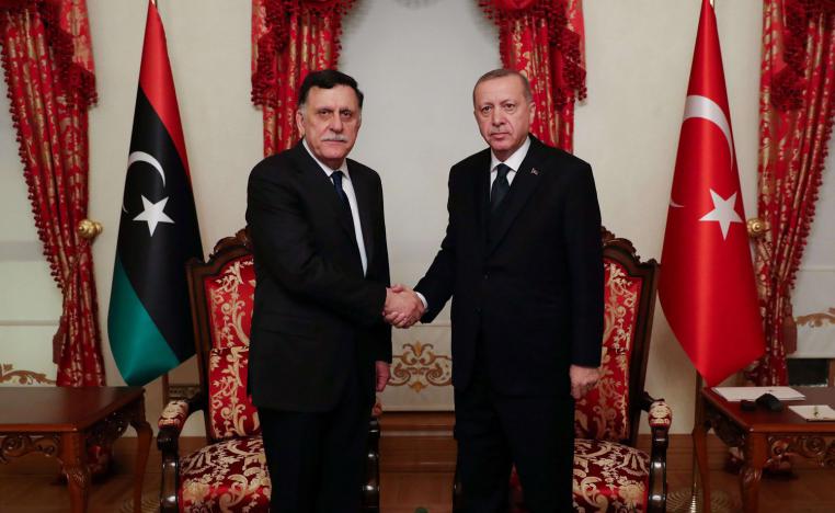 السراج يد أردوغان التي وضعها على ثروات ليبيا