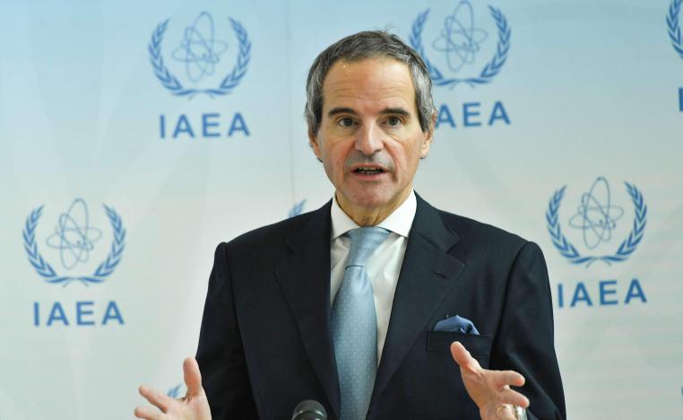 The report showed Iran's stockpile of enriched uranium now stands at more than five times the limit fixed under the accord with world powers